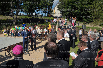 Uroczystosci zakonczenia rewitalizacji najstarszej...