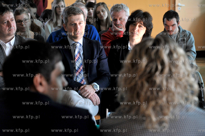 Spotkanie ambasadorów IAAF Halowych Mistrzostw Swiata...