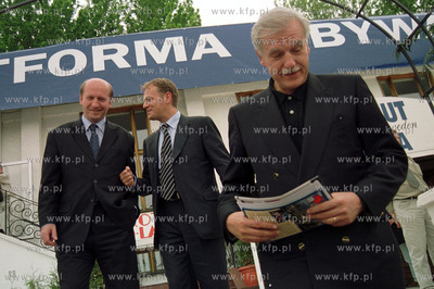 Platforma Obywatelska - prawybory na molo w Sopocie...