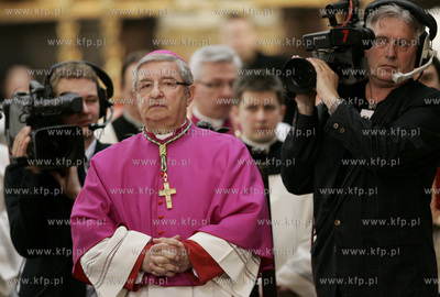 Gdansk. Katedra Oliwska. Ingres abp. Slawoja Leszka...