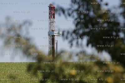 Odwiert gazu łupkowego Lubocino prowadzony przez PGNiG.
17.09.2012
fot....