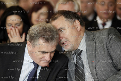 Gdansk. Ratusz Glownomiejski. Swieto Strazy Miejskiej....