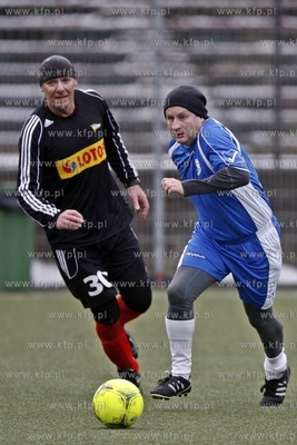 Gdansk. Boisko przy ul. Traugutta.  Sylwestrowy mecz...