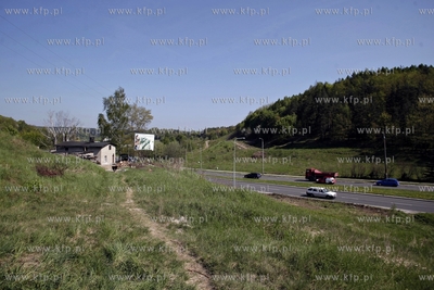 Trasa przyszlej Pomorskiej Kolei Metropolitalnej. Nz....