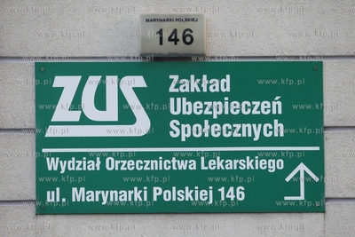 Budynek Oddzialu Orzecznictwa Lekarskiego ZUS przy...
