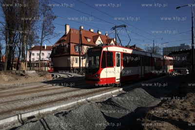 Przebudowa torowiska wzdłuż ulicy Lenartowicza w...