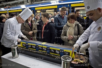 Inauguracyjny przejazd  nowym pociągiem PKP SKM, typu...