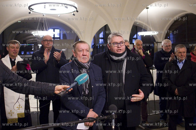 Gdańsk. Wigilia dla samotnych i potrzebujących. Nz....