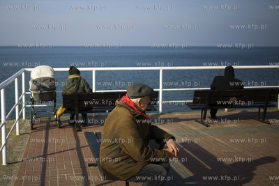 Molo w Gdańsku Brzeźnie.
14.03.2017
fot. Krzysztof...