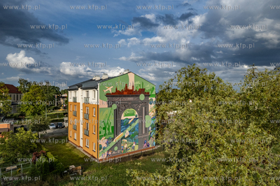 Gdańsk Letnica. Uroczyste odsłonięcie muralu poświęconego...