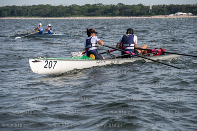 Brzeźno. Mistrzostwa Europy w Wioślarstwie Morskim....