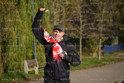 Parkrun Gdańk - Południe. Edycja biało - czerwona...