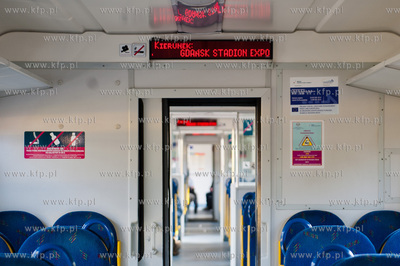 Gdansk. Kibice zespolu Lechii Gdansk po raz pierwszy...