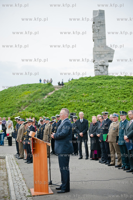 Gdansk. Westerplatte. Obchody Swieta Strazy Granicznej...