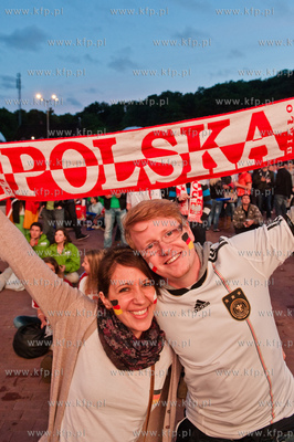 Gdansk. Fanzone - Strefa Kibica. Relacja meczu Mistrzostw...