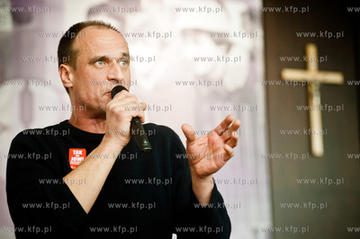 Gdansk. Sala BHP Stoczni Gdanskiej. Spotkanie zorganizowane...