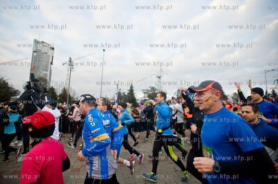 Gdynia. Skwer Kosciuszki. Start Biegu Niepodleglosci.
11.11.2013
fot....