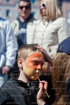 Gdansk. Przymorze. Festyn dla dzieci pt. Wodna Kraina...