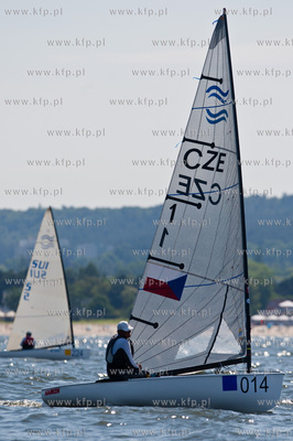 Sopot. Mistrzostwa Swiata Finn Masters. Regaty klasy...