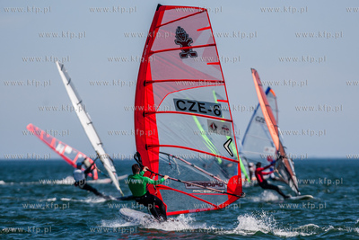 Zatoka Gdanska. Regaty Mistrzostw Swiata w klasie Raceboard,...