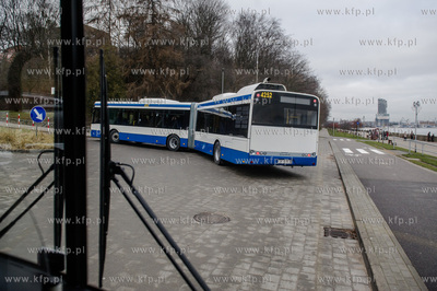 Gdynia. Bulwar Nadmorski.  Wprowadzenia do eksploatacji...
