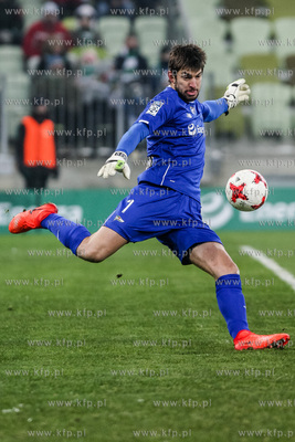 Stadion Energa Gdańsk.  Mecz XXI Kolejki Lotto Ekstraklasy...