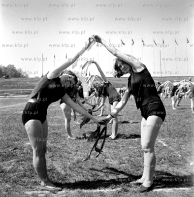 Spartakiada Politechniki Gdanskiej na stadionie Lechii...