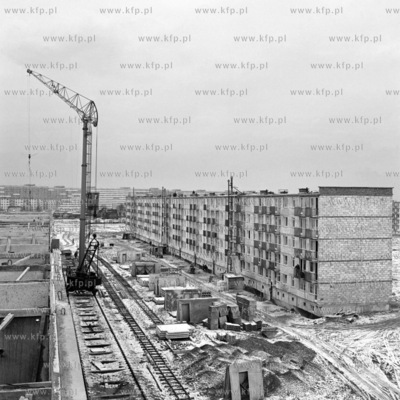 Na placu budowy osiedla. 
01.1971
0003035z_styczen1971
Fot....