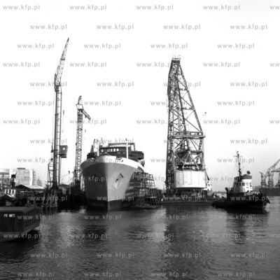 Stocznia Gdańska im. Lenina. 
1968
0004935z_1968
Fot....