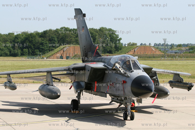 Laage, Niemcy. Z wizyta w bazie Luftwaffe  JG 73. Nz....