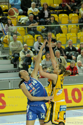 Ekstraklasa koszykowki Kobiet. Mecz LOTOS PKO BP Gdynia...