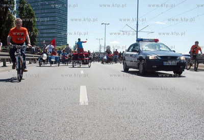 Najwieksza w Polsce uliczna demostracja rowerowa czyli...