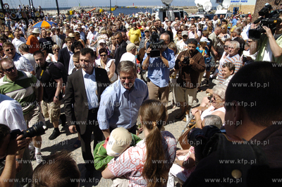 Kolobrzeg
Bronislaw Komorowski, marszalek Sejmu RP...