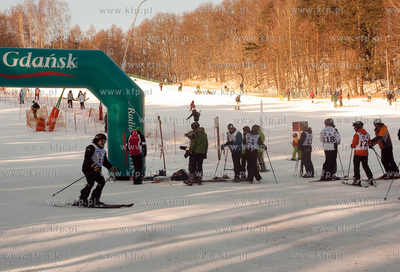 Sopot. Lysa Gora. Zawody o Narciarski Puchar Pomorza.05.02.2012...