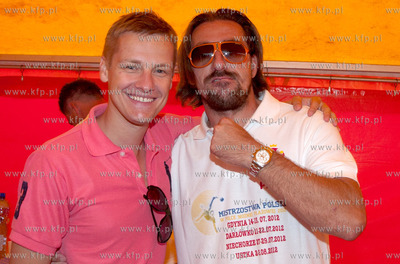 Mecz gwiazd w ramach Finalu Mistrzostw Plazowej Pilki...