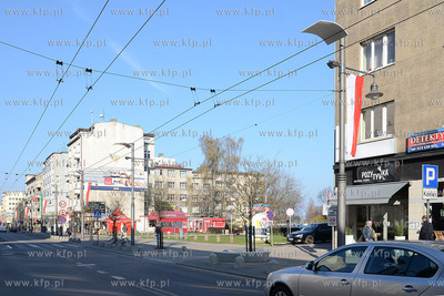 Skwer Tajnego Hufca Harcerzy przy ul. Swietojanskiej...