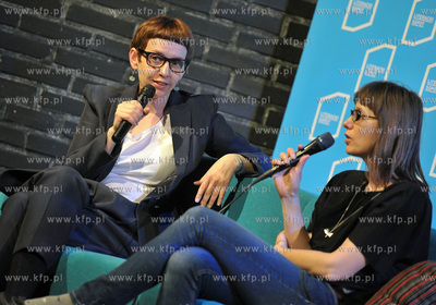 Sopot. Teatr na Plazy ulica Mamuszki. Spotkanie z Magdalena...