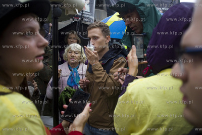 Gdańsk, Plac Solidarności. Czarny Protest, czyli...
