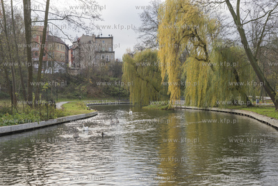 Starogard Gdański,Park Miejski, rzeka Wierzyca10.11.2019Fot....