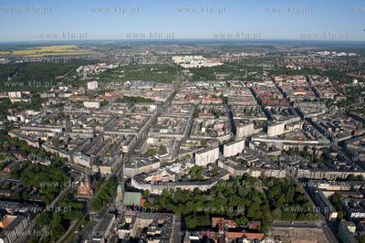 Szczecin z lotu ptaka. 13.05.2009r fot. Kacper Kowalski...