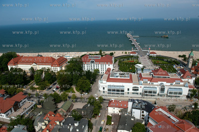 Sopot z lotu ptaka. 28.06.2009 fot. Kacper Kowalski...