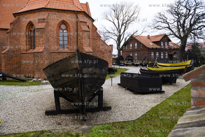 Półwysep helski. Hel. Nz. Muzeum Rybołóstwa.19.01.2020...