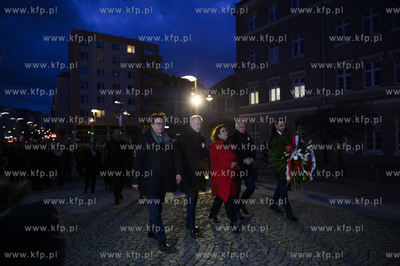 Gdynia. Briefing prasowy kandydatki na Prezydenta RP...