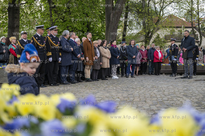 Sopot. Święto Narodowe Trzeciego Maja. Przemarsz...
