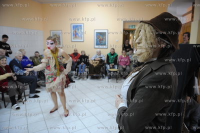 Jonkowo, k. Olsztyna, Dom Pomocy Społecznej. Uczestnicy...