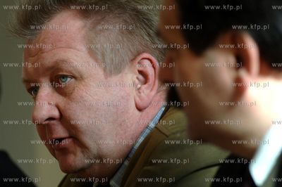 Konferencja prasowa w siedzibie Solidarnosci w Gdanksu...