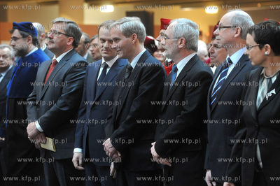 Uroczyste posiedzenie Senatu Uniwersytetu Gdanskiego...