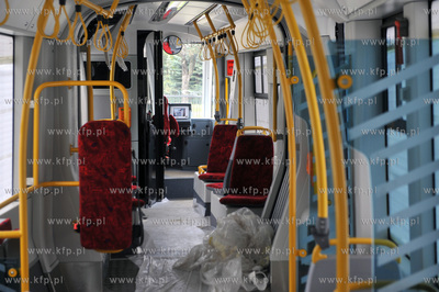 Zajezdnia tramwajowa na Abrahama w Gdansku Wrzeszczu....