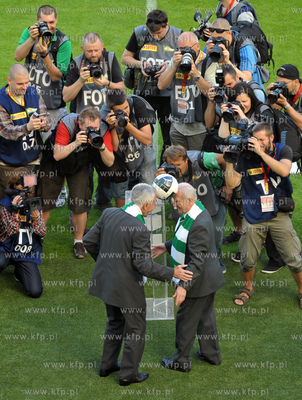 Mecz inauguracyjny na PGE Arena w Gdansku pomiedzy...