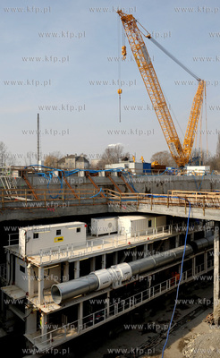 Gdansk. Wisloujscie. Zmontowana, przygotowana do pracy...